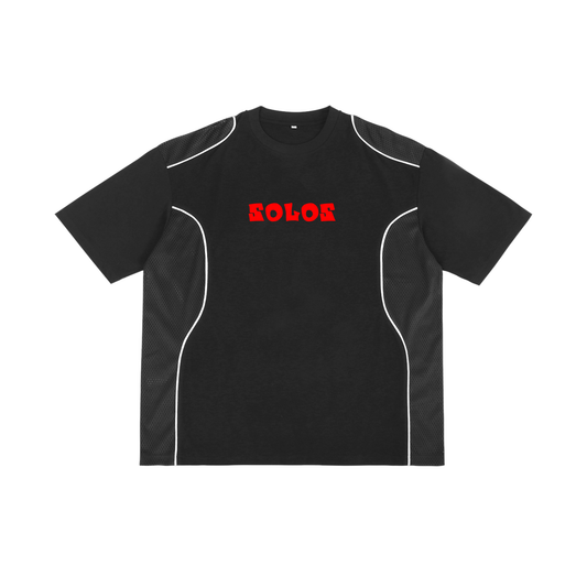 Contrast Piped Panel T-Shirt